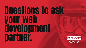 Questions to ask your web development partner