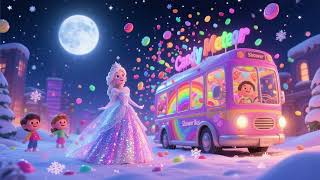 Elsa And The Candy Meteor Shower Bus 4 Sweet Frozen Space Adventure