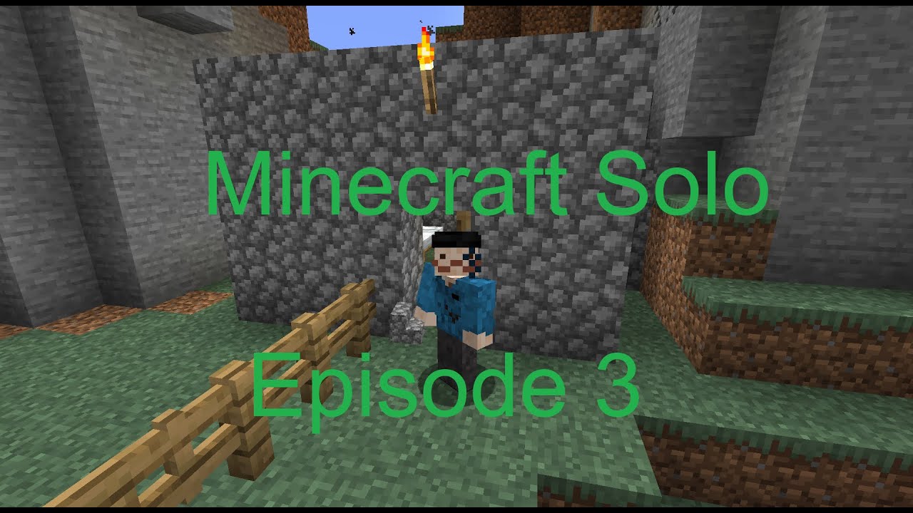 I found diamonds!! | Solo Minecraft Episode 3! - YouTube