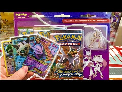 Mega Mewtwo X Pin - BreakThrough Blister Exclusive - Pokemon