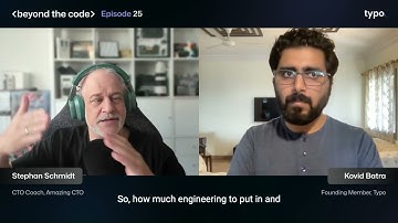 🎯 Why You Need an Impact Framework—Stephan Schmidt, CTO Coach | #EP25 Highlight