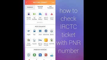 How to check PNR status using IRCTC rail connect app On mobile || PNR status kaise check kare ||