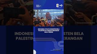 Indonesia Tetap Konsisten Bela Palestina di Tengah Serangan Gaza Terkini