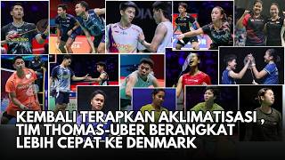 Thomas and Uber Cup Team Leaves for Denmark Early: Ginting and Thalita Included in Squad