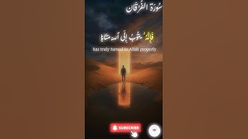 اكتب شيء تؤجر عليه 🤍 🤲🏻 #quran #اسلام #قرآن #راحة_نفسية #سورة_الفرقان