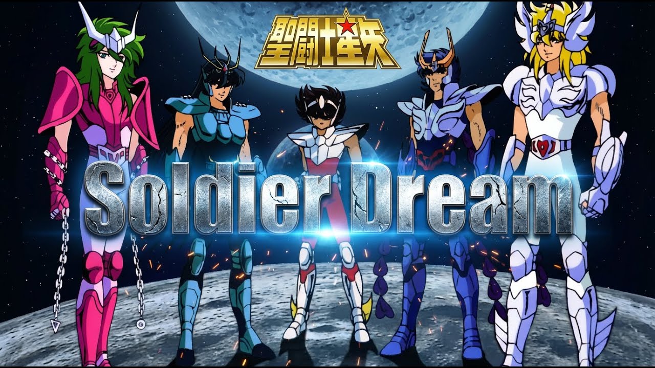Os Cavaleiros do Zodíaco INVADEM o Metal! Soldier Dream Cover Metal