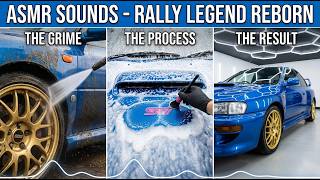 Restoring a RALLY LEGEND Subaru 22B STi Full Detailing   ASMR SOUNDS