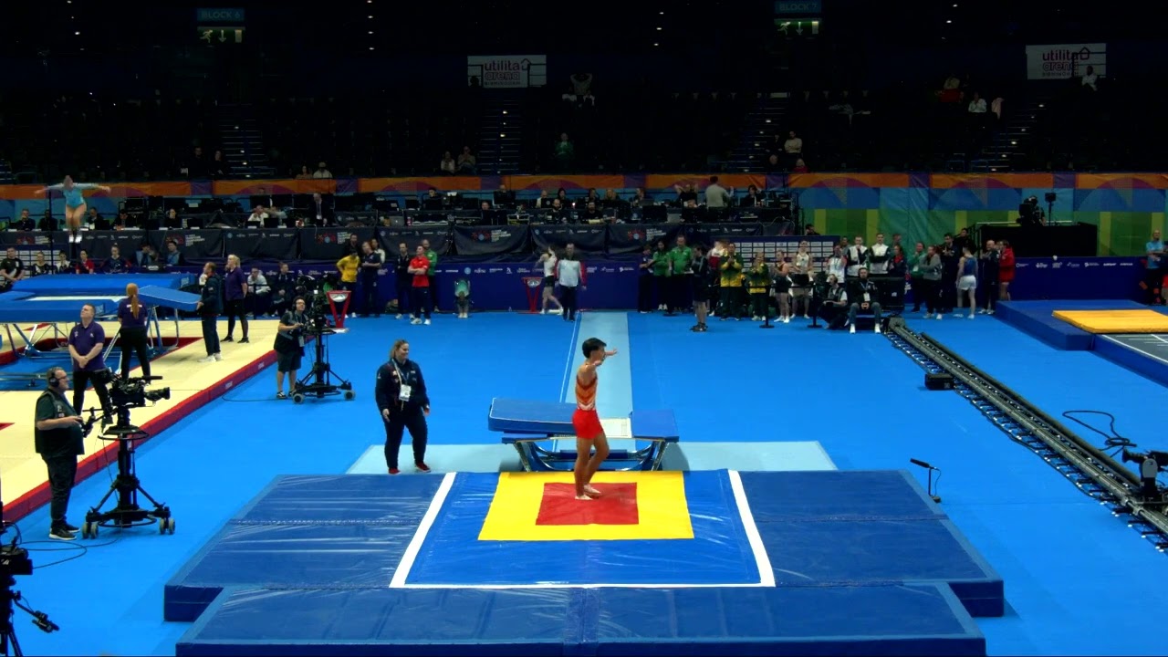 Youtube video: FRANCO David (ESP)_M_2023 Trampoline Worlds_Qualification_Double Mini_R2