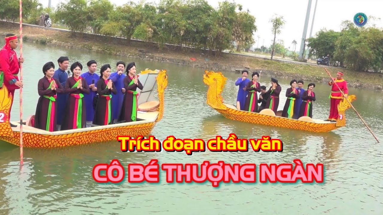 Chầu Văn Cô Bé Thượng Ngàn | Tốp Nam Nữ Nhà Hát Dân Ca Quan Họ Biểu Diễn Trên Thuyền