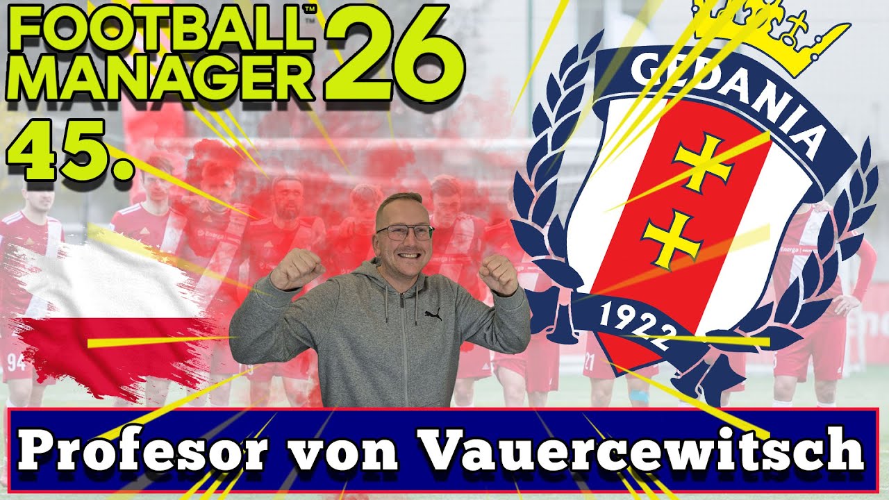 Profesor von VaueRCewitsch i zaginione trofea | Football Manager 2026 | #45 Pierniki.