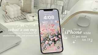 What's on my iPhone 12 px in 2025  🍒favorite app  edifying & games  screenshot 2