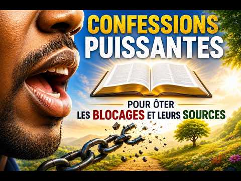 CONFESSIONS PUISSANTES POUR OTER LES BLOCAGES ET LEURS CAUSES  04/08/26 03h-06h