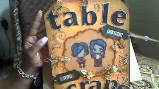 Wonderful TABLE SCRAPS tag and other goodies from Patricia