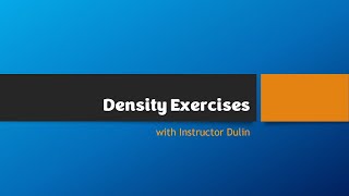 Famous Density Practice Problems | General Chemistry 1 Exercises with Step-by-Step Solutions Net Worth