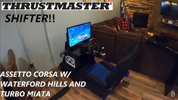 DIY racing simulator build part 3  |  THRUSTMASTER SHIFTER