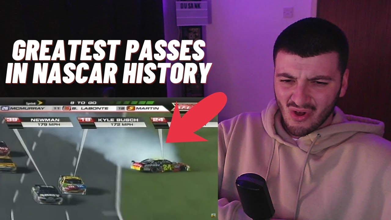 BRITISH F1 Fan Reacts To The Greatest NASCAR Passes Of All Time – Unbelievable Courage & Skill
