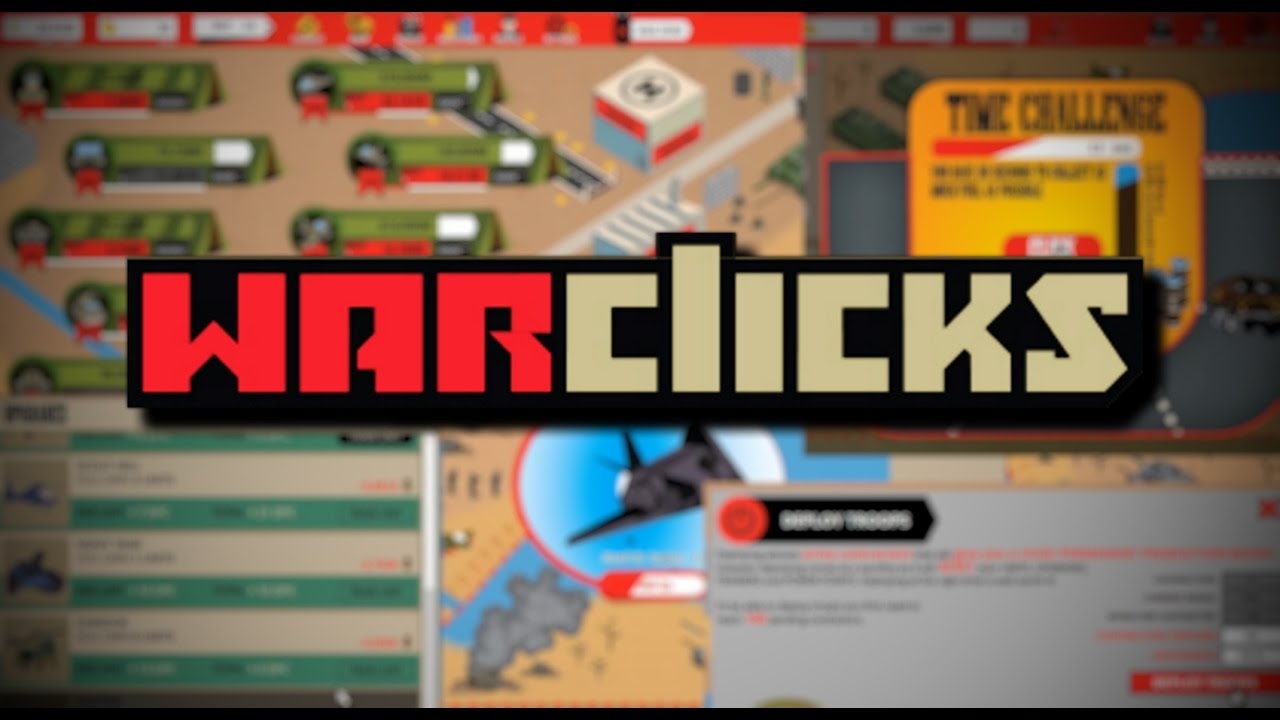 War Clicks, Idle and Clicking Game