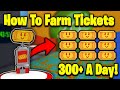 New ticket farming method 300 per day  bee swarm simulator