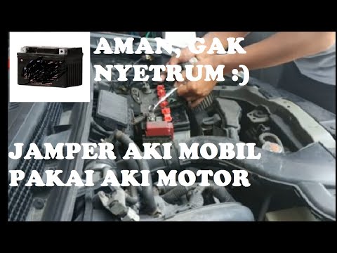 Cara Jumper Mobil Mogok Karena Aki Soak - Pakai Powerbank!. 