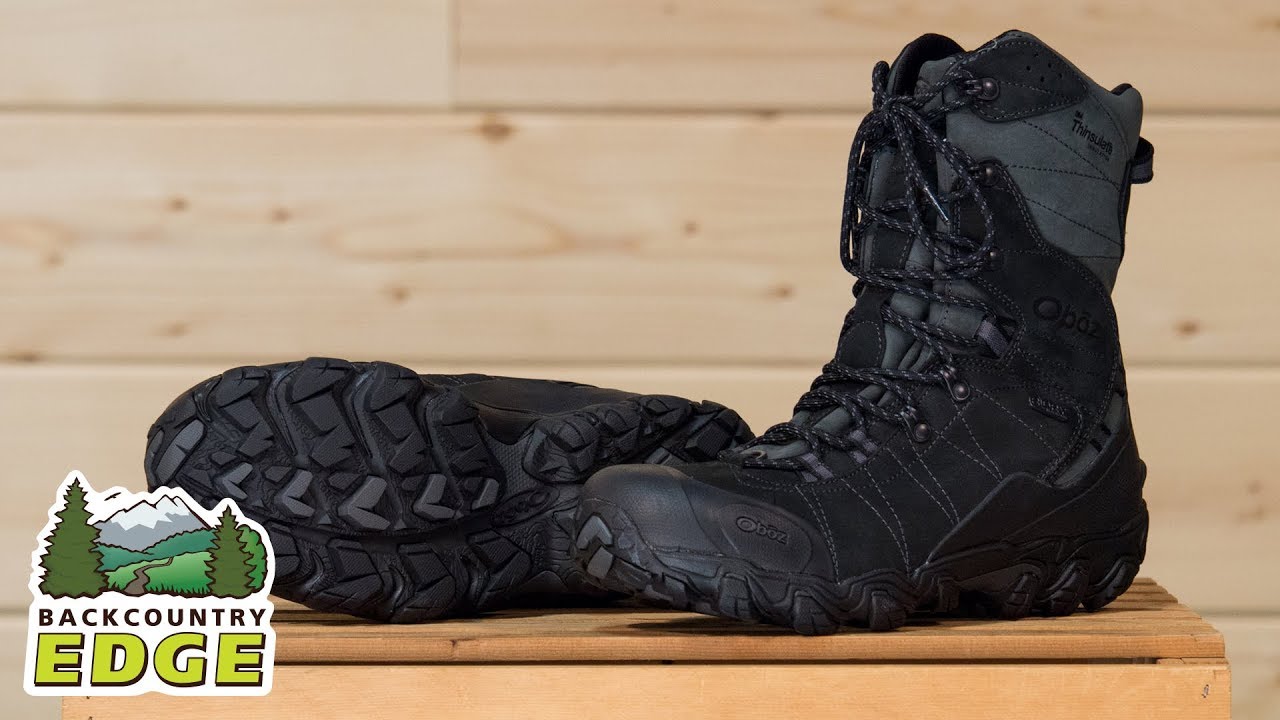 oboz bridger 10 insulated bdry winter boots review