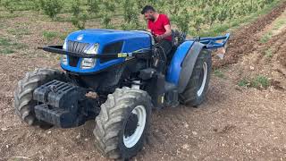 Otomatik Çift Çeker Denemesi New Holland T4040F