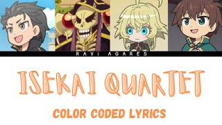 Download Lagu Isekai Quartet Opening 1 「Isekai Quartet」 Color Coded lyrics MP3