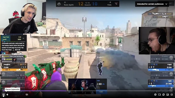 xQc Shocked by Crazy Ending to Round at CS Shanghai Major Grand Final