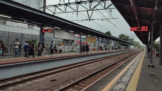 vibes Stasiun Cawang Jakarta #railfans #krlcommuterline
