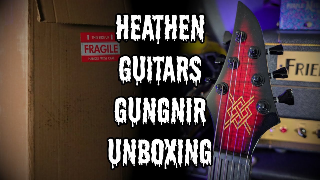 Heathen Guitar Works Gungnir Unboxing