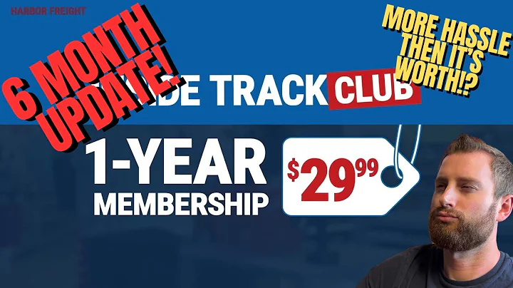 6 MONTH UPDATE! Harbor Freight Inside Track Club + Credit Card | Trying it for a FULL YEAR | 3/4