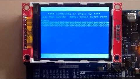 C64 Emulator on the Arduino DUE