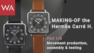 Making-of the HERMÈS Carré H. Part 1: Movement Production, Assembly & Testing