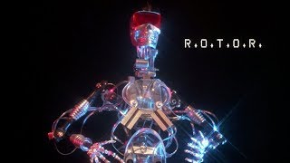 Dancing Robot Scene - R.O.T.O.R. (1987) HD