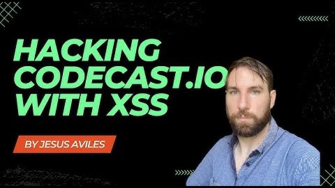 Exploiting stored XSS on CodeCast.io