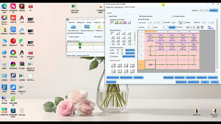 How to Use NovaStar LCT Software to Create LED Screen Connection File | Step-by-Step Tutorial
