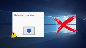 End of Windows 10: ESU Won’t Work on Some PCs ("Temporarily Unavailable" Message!)