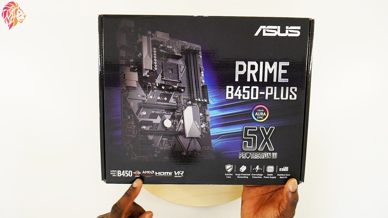 ASUS PRIME B450-PLUS - AMD Ryzen Gen 2 ATX Motherboard | (Unboxing &  Overview) - YouTube