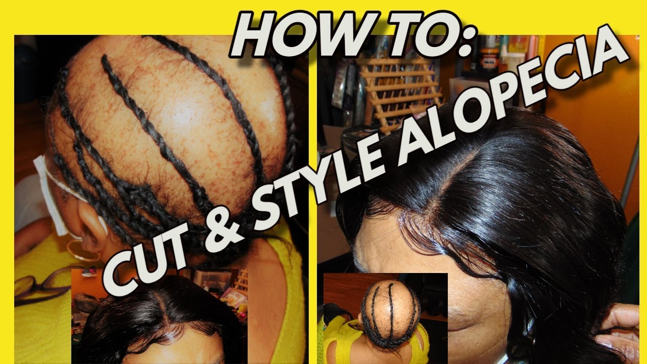 HAVE YOU SEEN HOW TO STYLE, & CUT ALOPECIA SEW IN WEAVE YouTube
