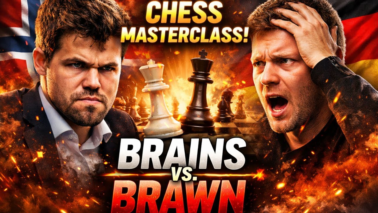 Интеллект превыше грубой силы: мастер-класс Магнуса Карлсена.