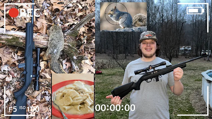 Testing my brand new gun /making squirrel dumpling...