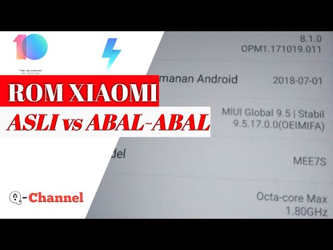 ROM ABAL-ABAL vs ROM ASLI || Cara Membedakan ROM MIUI Xiaomi