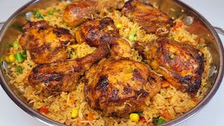 the best one pot chicken & rice | recipe