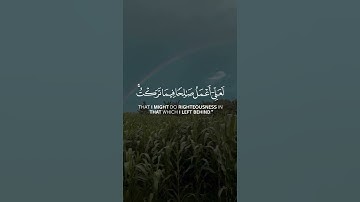 سورة المؤمنون الآية (٩٩,١٠٠) القارئ (اسلام صبحي)