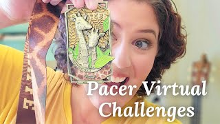 NEW! Virtual Fitness Challenge / PACER FITNESS CHALLENGE Review & Medal Reveal