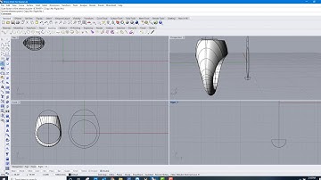 Quick Gents Signet ring Rhino 3D