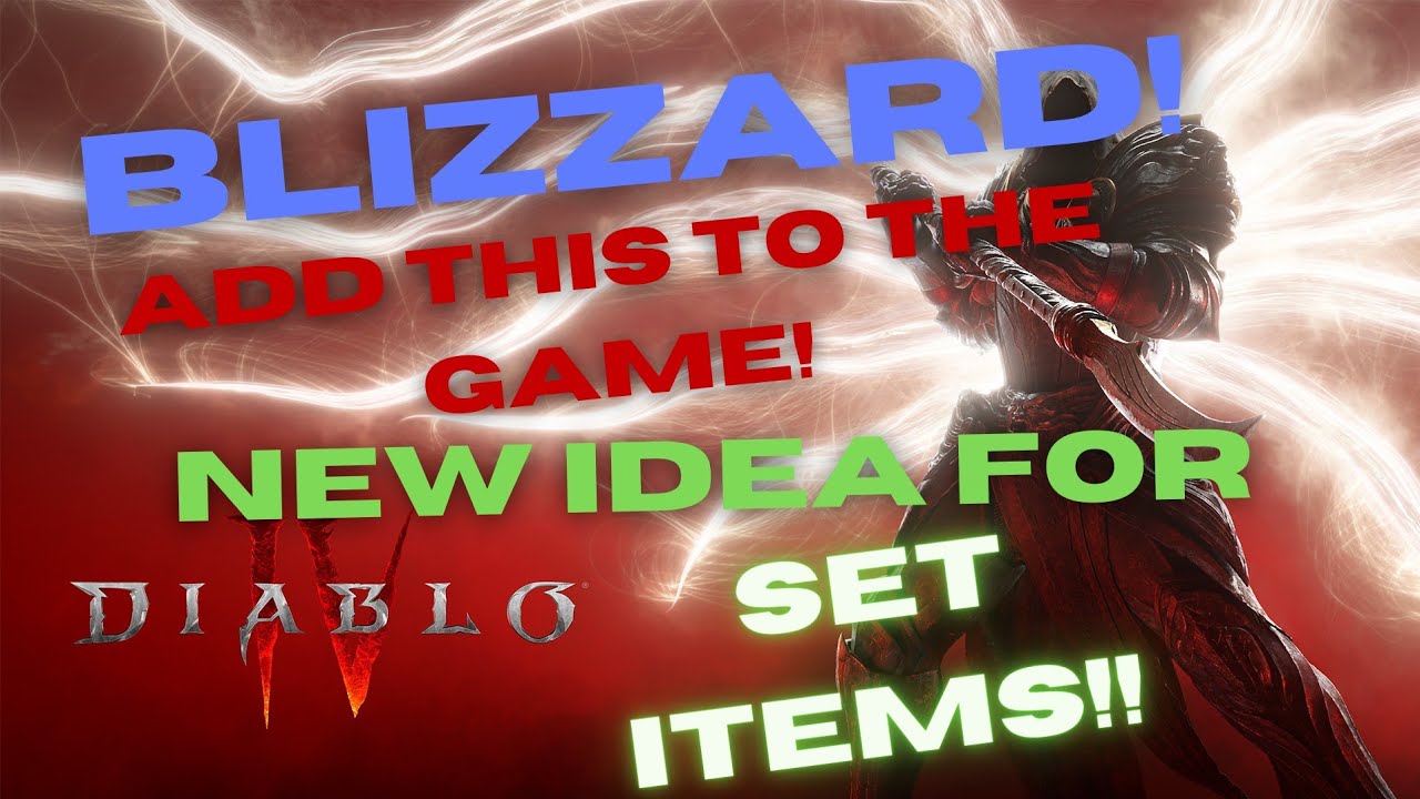 How Set Items Should Be Added In Diablo 4
