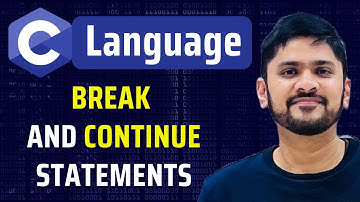 What are Break and Continue statements in C Programming | C Tutorial for Beginners | Amit Thinks