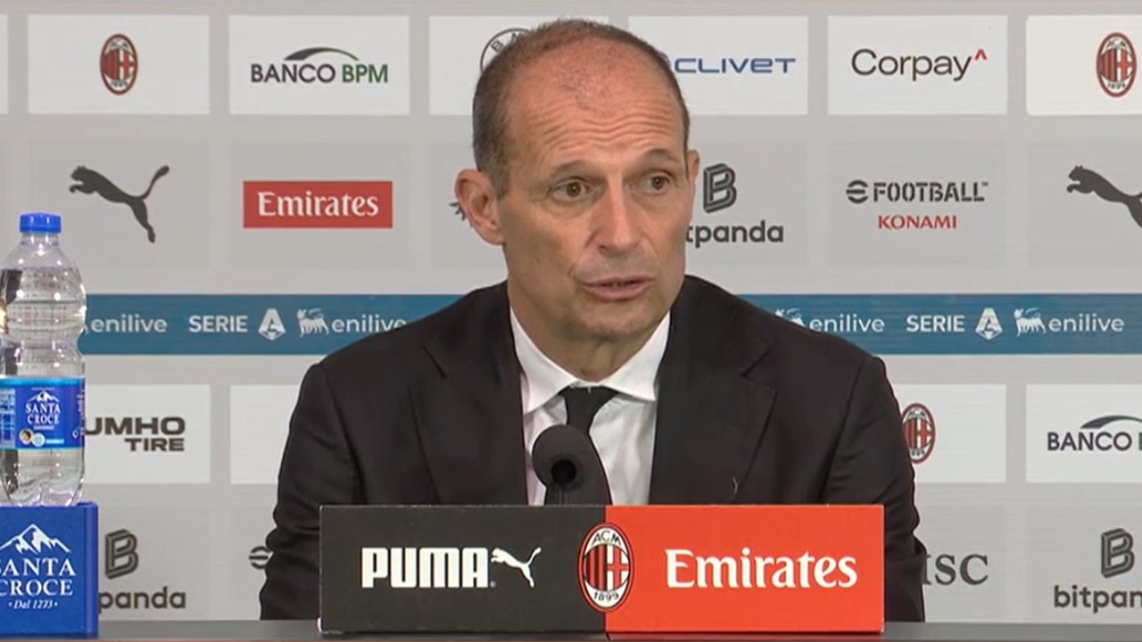 ALLEGRI CONFERENZA POST MILAN CAGLIARI:"SONO L'UNICO RESPONSABILE DI QUESTA  SITUAZIONE..."