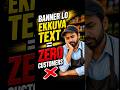 👉 Banner lo ekkuva text = zero customers ❌ #trendingshorts #viralshorts #bannerdesign