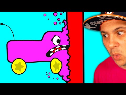 Crashing JELLY SUPERCARS at MAX SPEED!